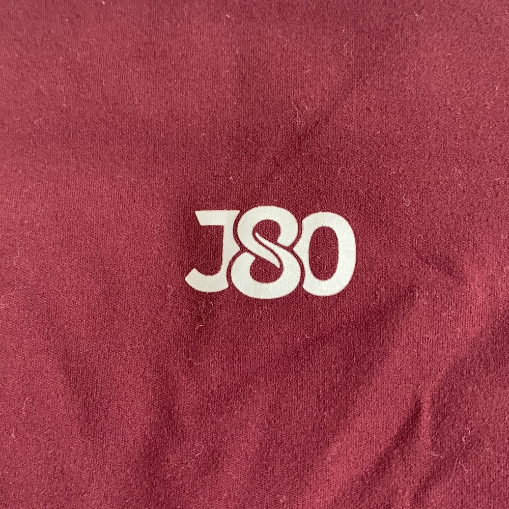 Maroon J80 Fit Betz Biker Shorts - Picture 3 of 3